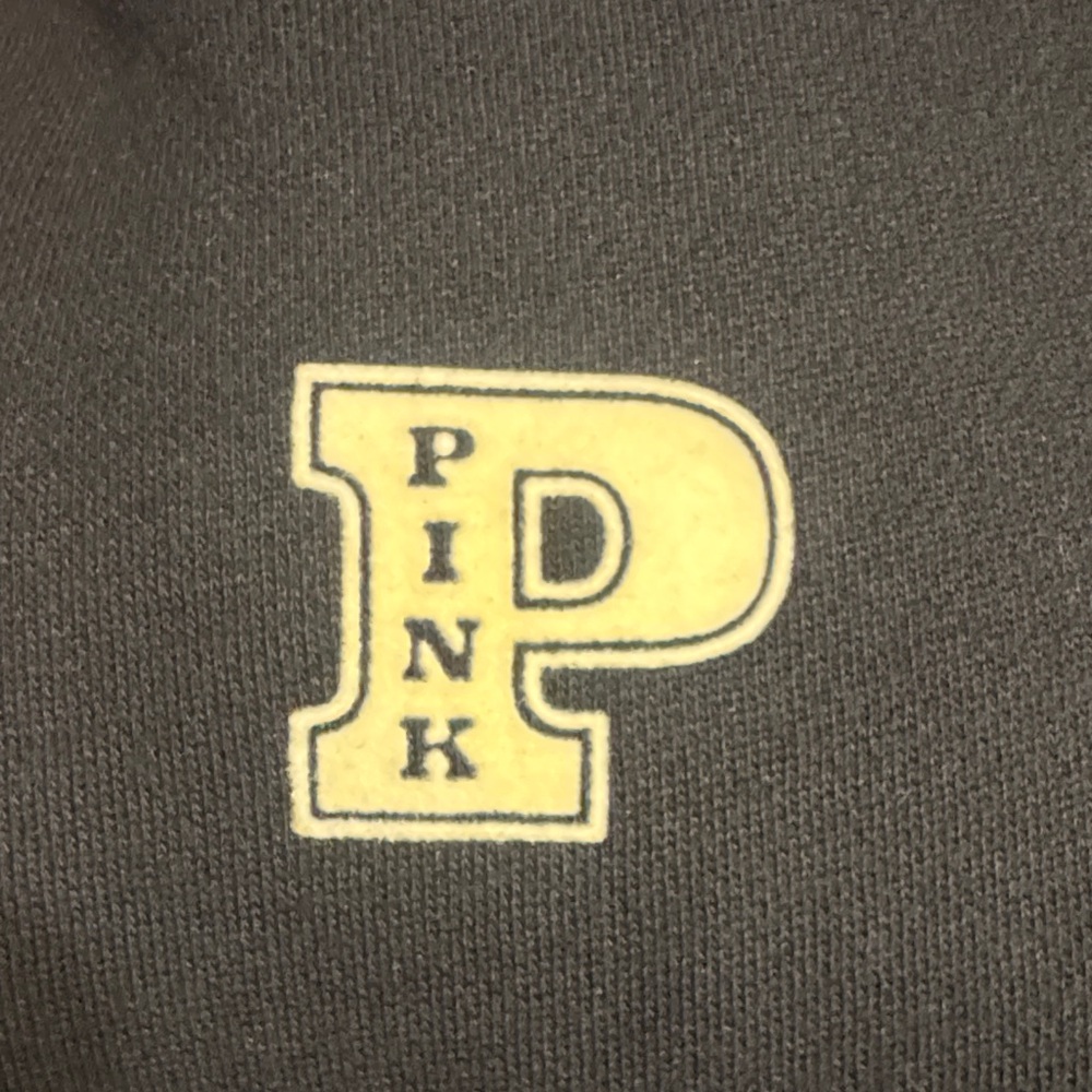 PINK Victoria's Secret Ivy Fleece Campus Zip Hoodie - Picture 8 of 8
